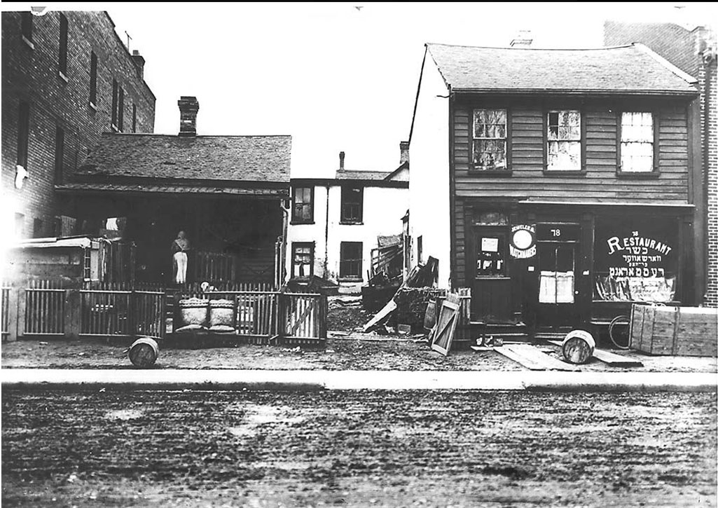 Before and after images of Agnes Street