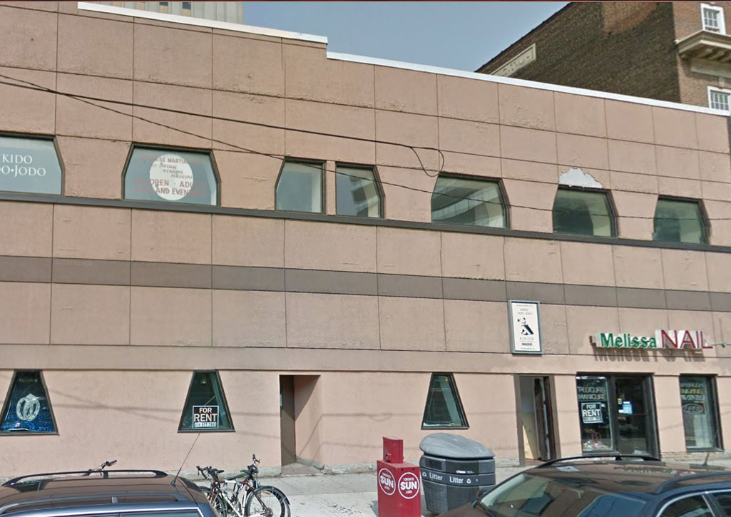 Before and after image of Gerrard and Yonge