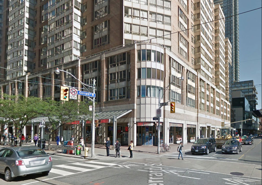 Before and after image of Gerrard and Bay